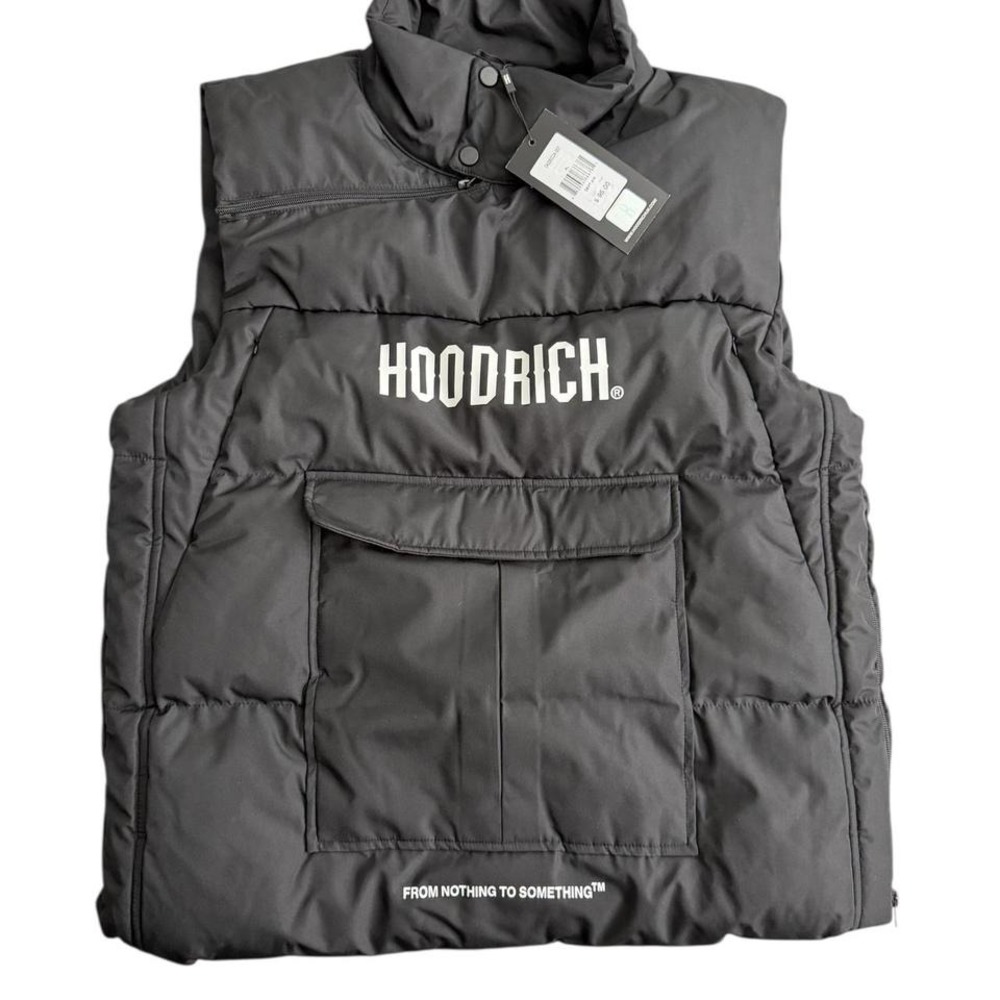 Hoodrich Puffer Vest Black NWT Men's XL‎ Streetwear From Nothing to Something